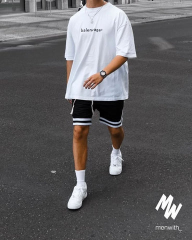 2 Piece Sets Short Sleeve Tshirts+Shorts