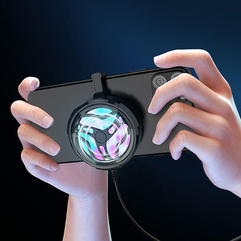Universal Mobile Phone Game Cooler Fast Cooling Fan PUBG & FREEFIRE