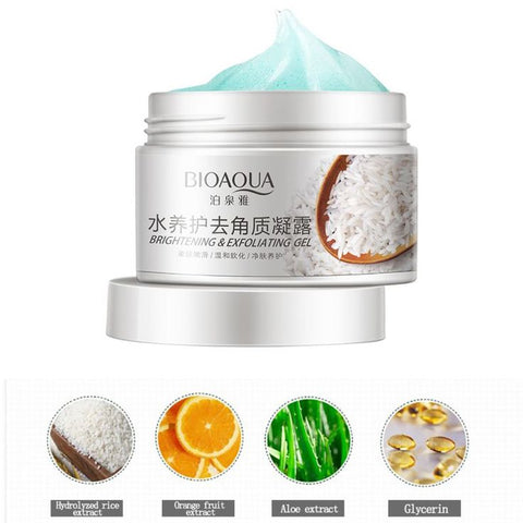 BIOAQUA Exfoliating Rice Gel Face Scrub