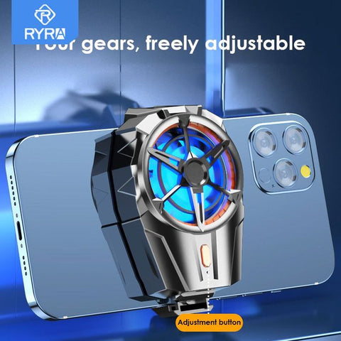 Universal Mobile Phone Game Cooler Fast Cooling Fan PUBG & FREEFIRE